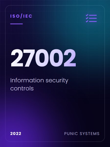 ISO/IEC 27002 standard cover